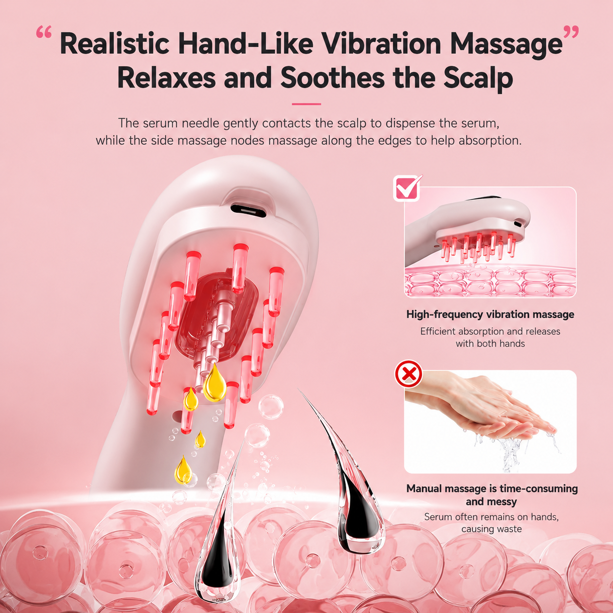 4-in-1 LED Scalp Massager
