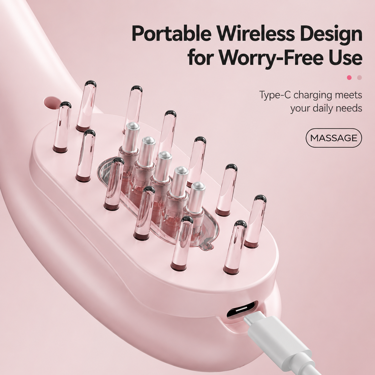 4-in-1 LED Scalp Massager