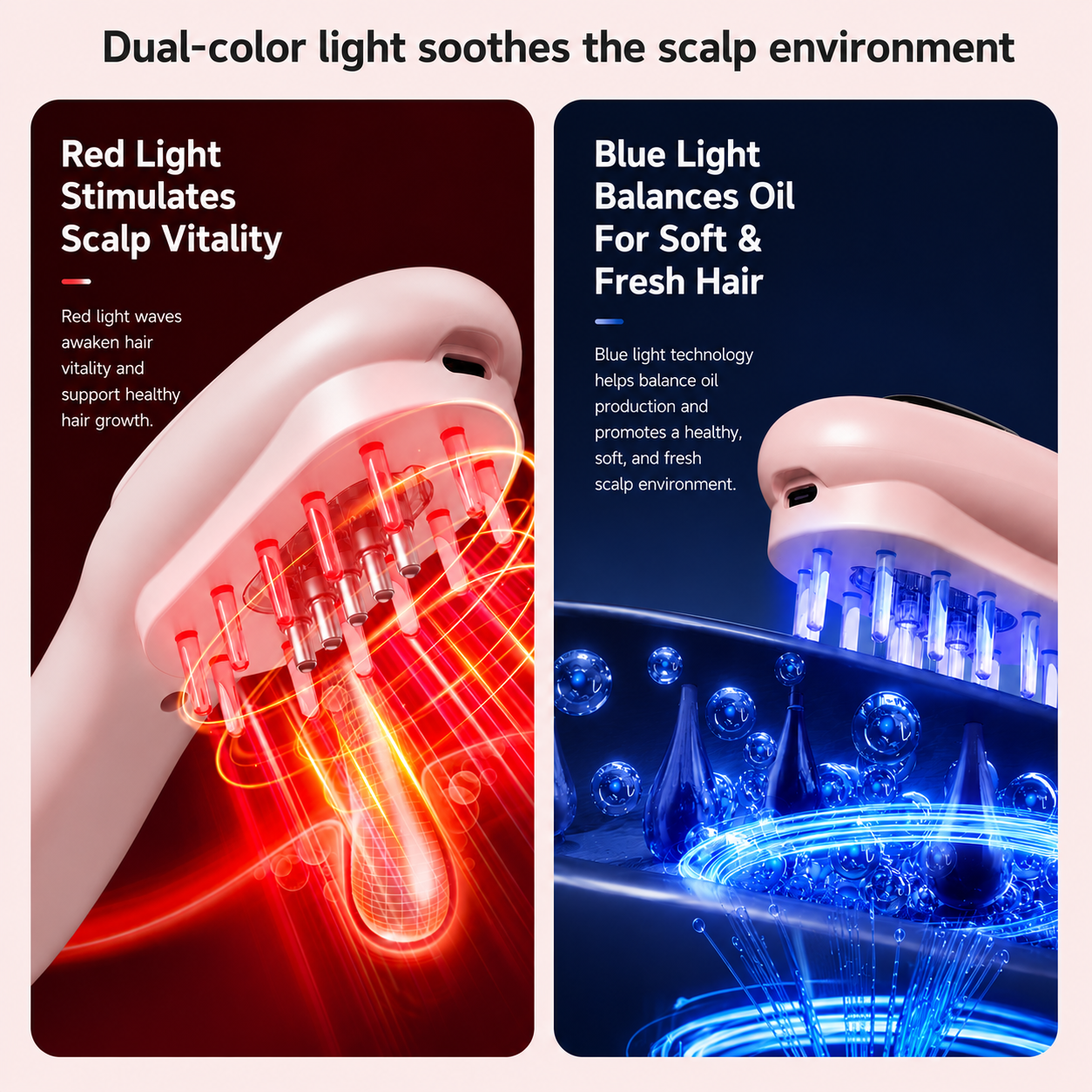 4-in-1 LED Scalp Massager